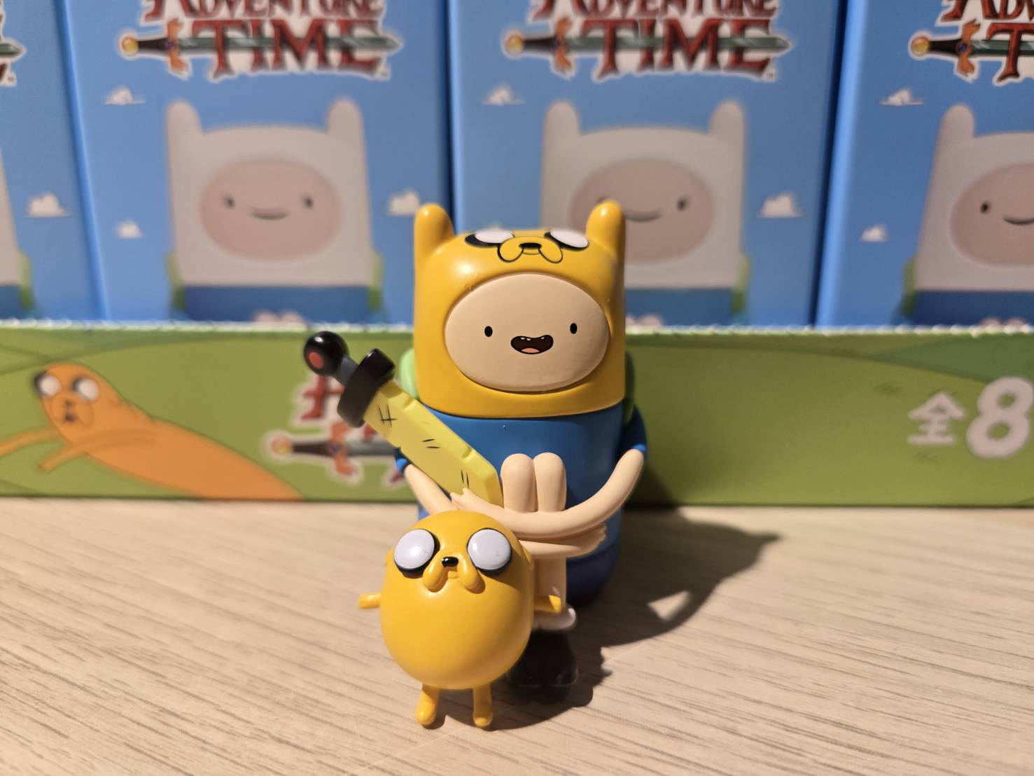 2%神秘隱藏版公開 ! Jinart《Adventure Time 探險活寶》坐坐系列盲盒公仔 阿寶&老皮特殊款