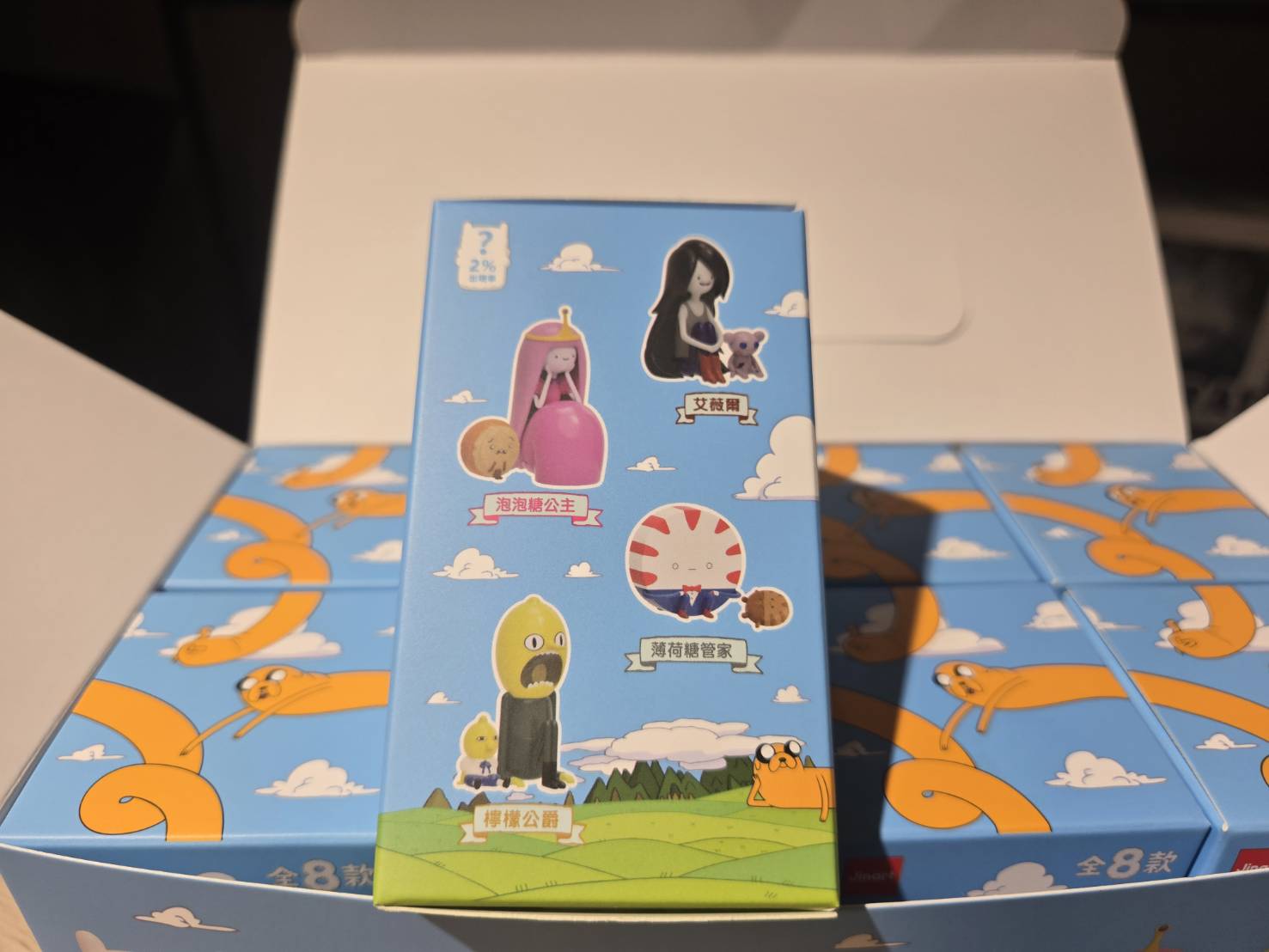 Jinart《Adventure Time 探險活寶》坐坐系列盲盒公仔 全8款角色介紹