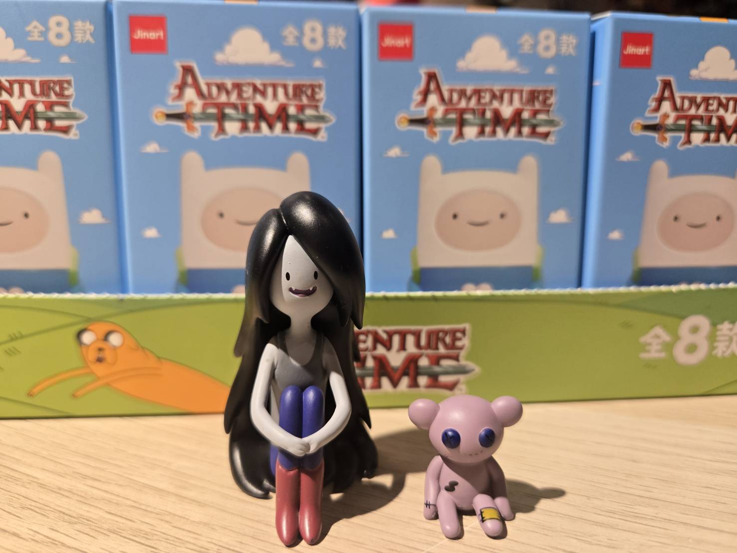 Jinart《Adventure Time 探險活寶》坐坐系列盲盒公仔 Marceline艾薇爾款