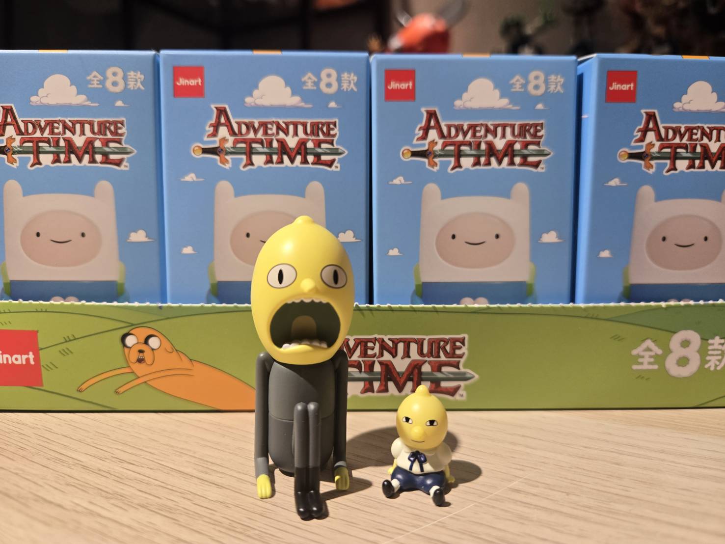 Jinart《Adventure Time 探險活寶》坐坐系列盲盒公仔 第一代&第二代檸檬公爵