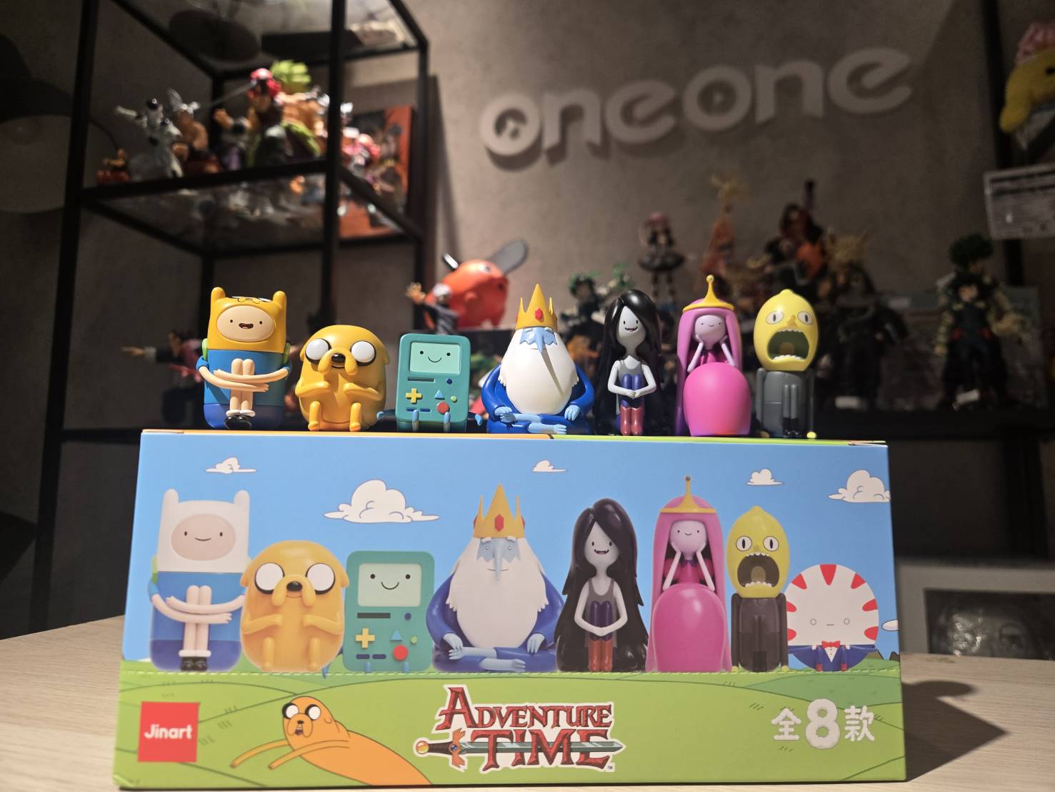 Jinart《Adventure Time探險活寶》坐坐系列盲盒公仔