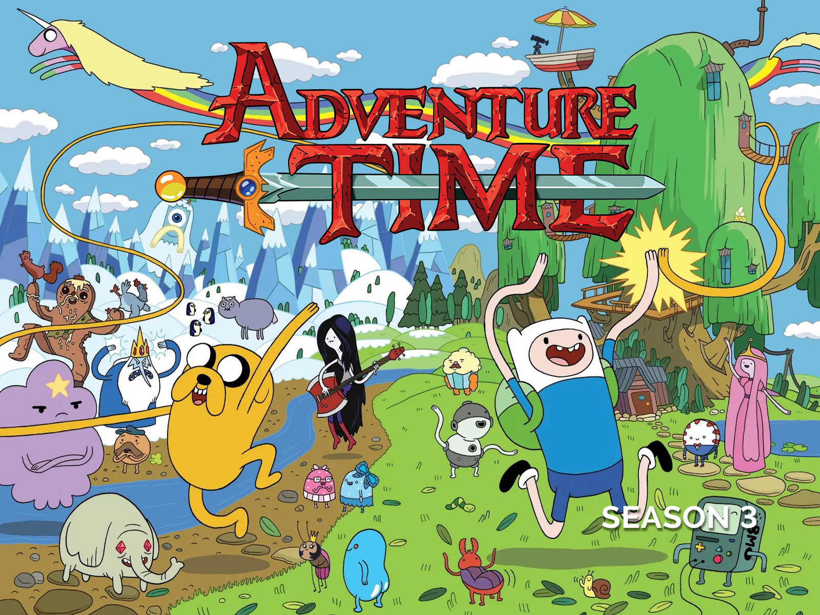 「Cartoon Network 卡通頻道」招牌動畫《Adventure Time 探險活寶》
