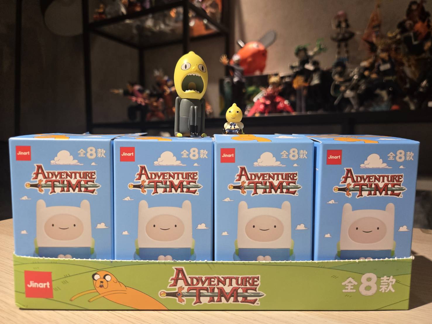 Jinart《Adventure Time 探險活寶》坐坐系列盲盒公仔 檸檬公爵款