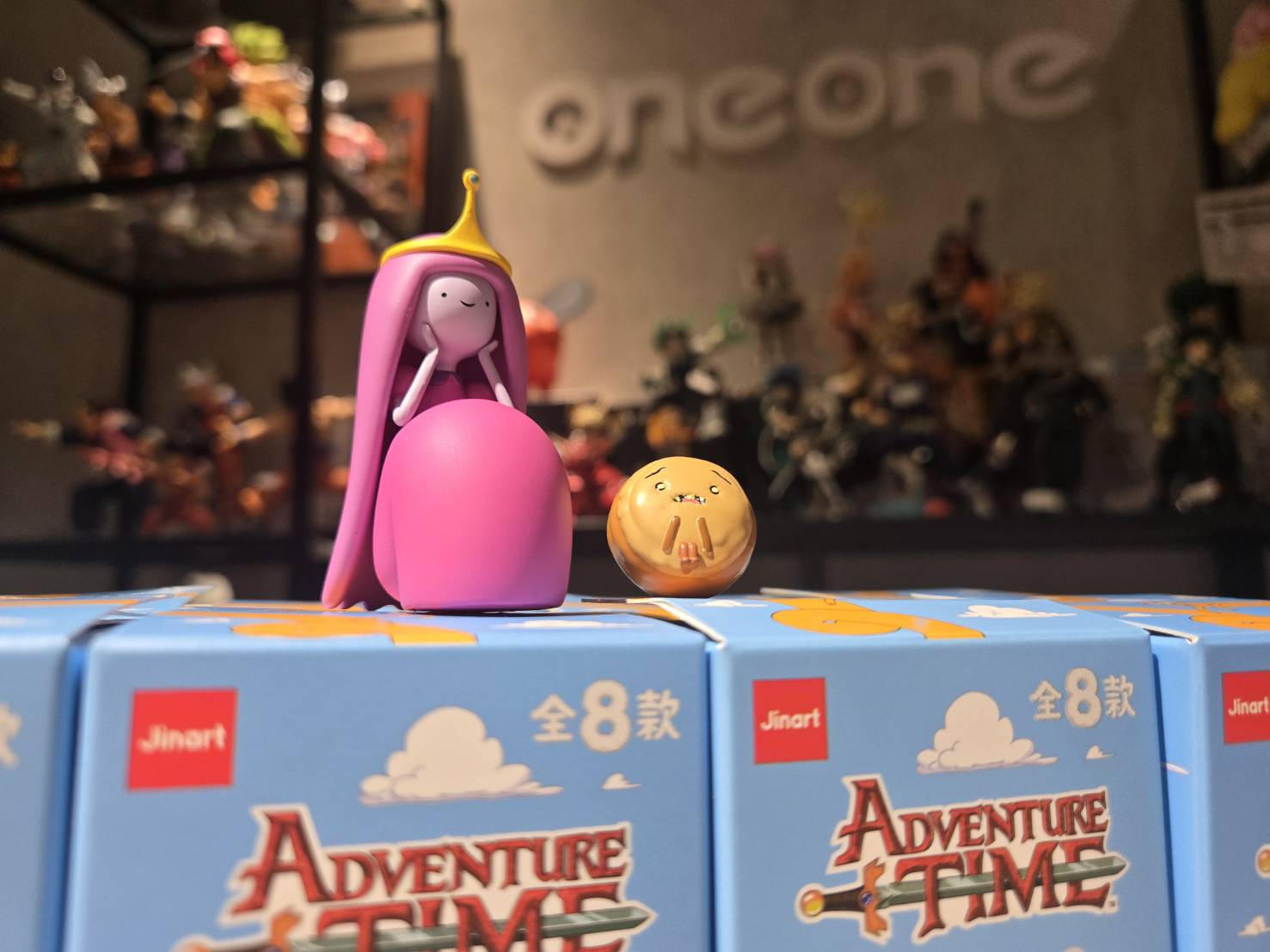 Jinart《Adventure Time 探險活寶》坐坐系列盲盒公仔 泡泡糖公主款