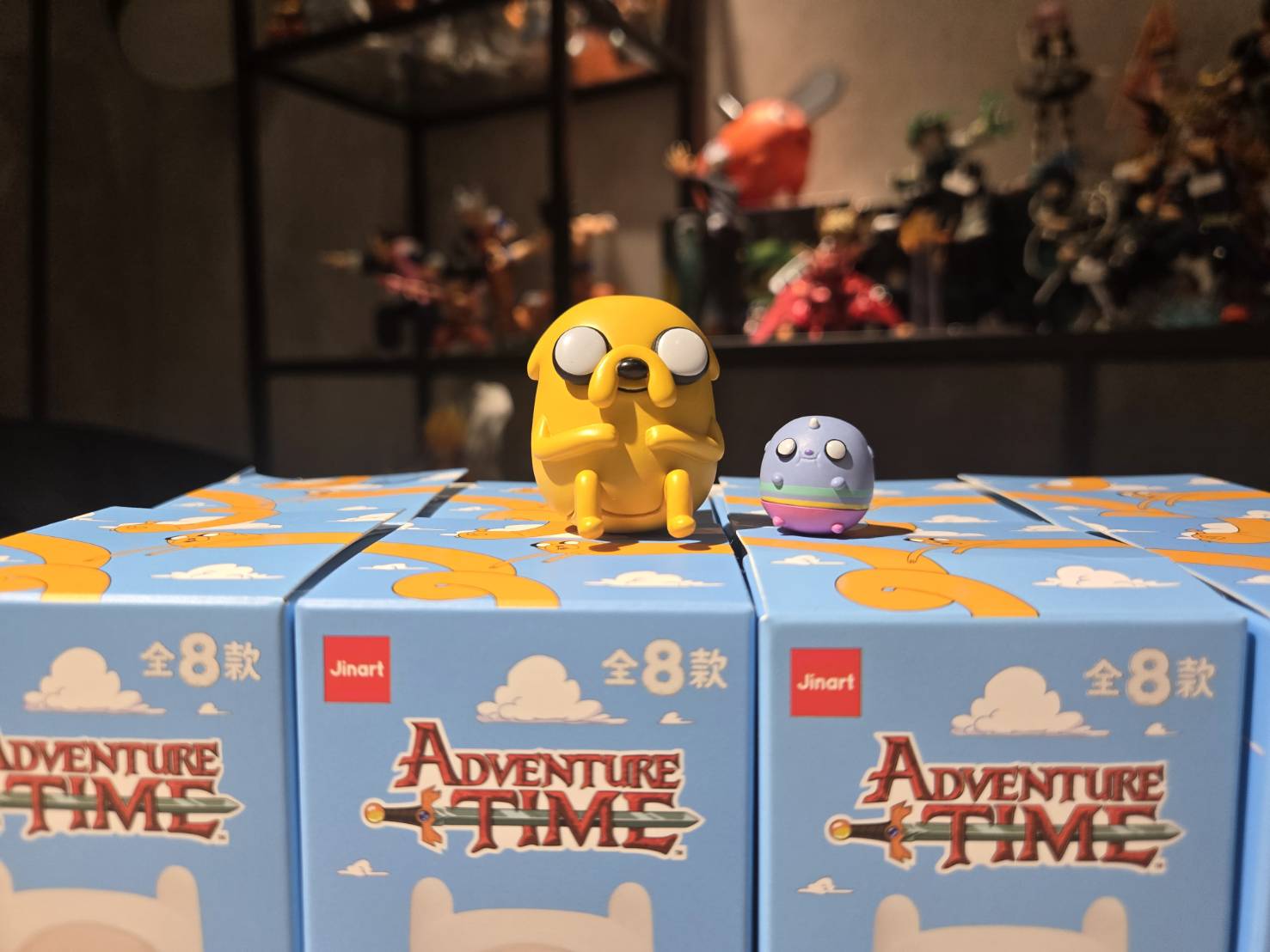 Jinart《Adventure Time 探險活寶》坐坐系列盲盒公仔 老皮