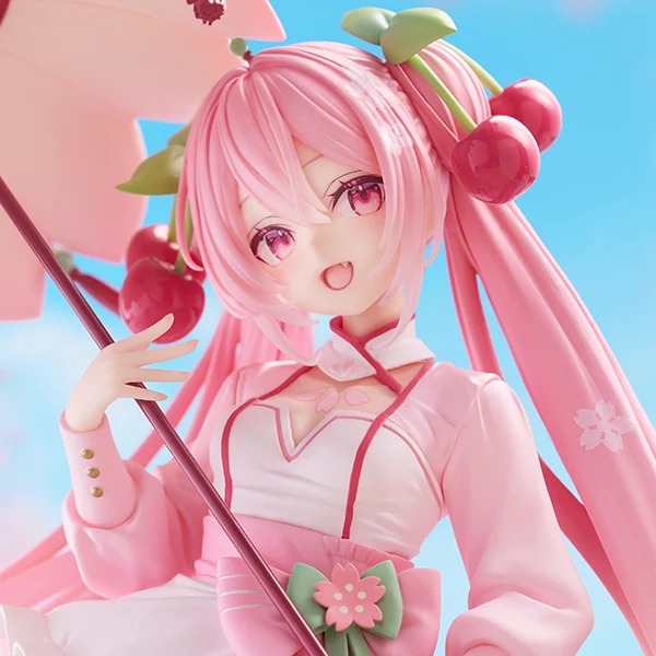 《初音未來》TAITO「櫻花初音 AMP+ 櫻花禮服 ver.」景品模型