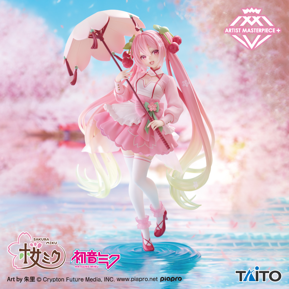 TAITO「櫻花初音 AMP+ 櫻花禮服 ver.」景品模型