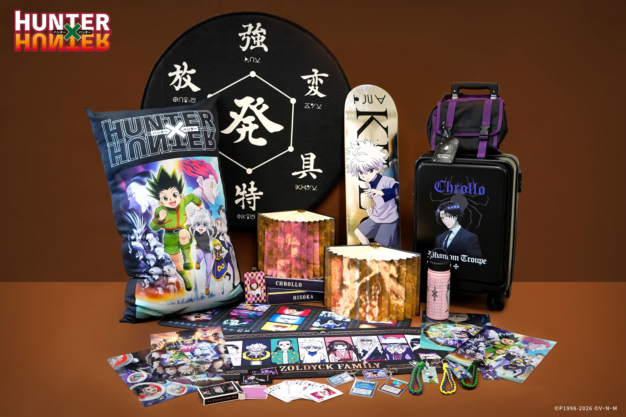 《HUNTER×HUNTER獵人快閃店》百款台灣首發周邊登場,收藏與實用一次滿足