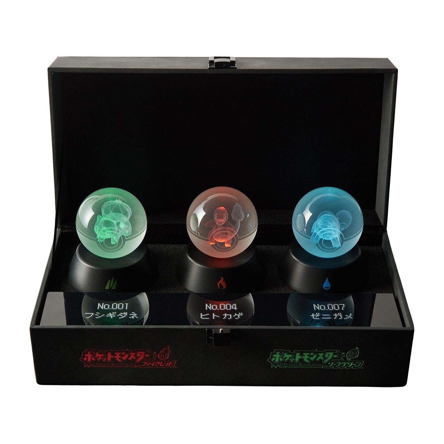 《寶可夢 火紅 / 葉綠》Switch特別版最大亮點 ! 玻璃精靈球收藏組打造寶可夢粉絲的高質感展示