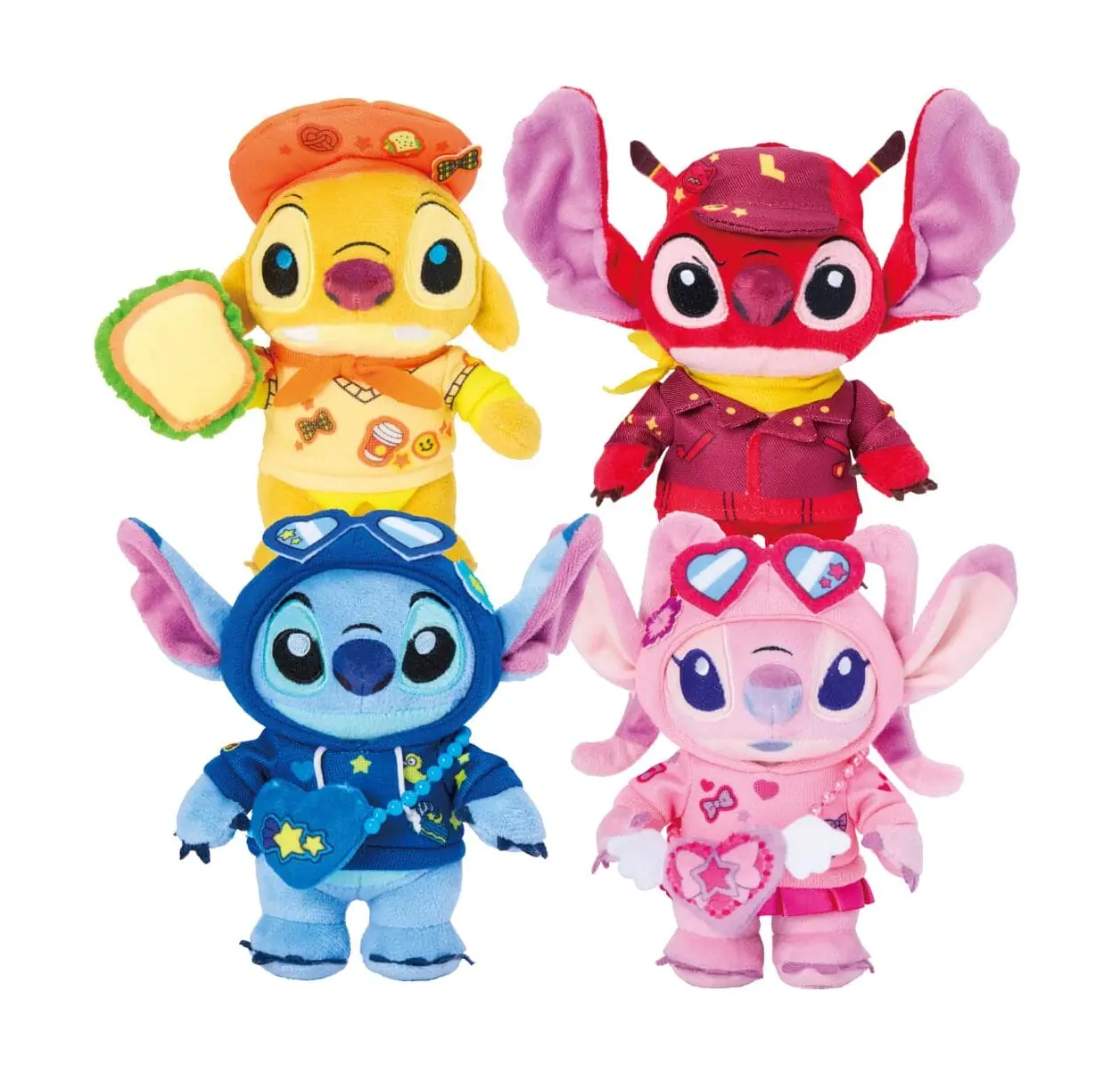 Happy快樂賞《Stitch史迪奇 Colorful Kawaii》B賞:絨毛吊飾