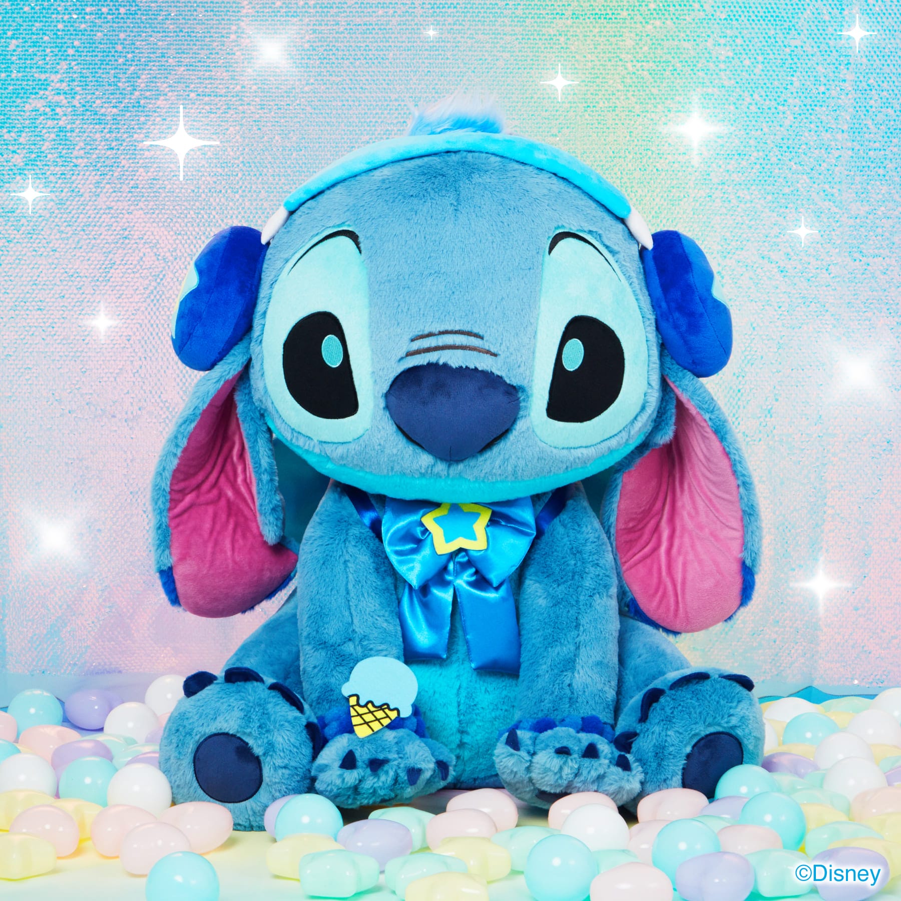 Happy快樂賞《Stitch史迪奇 Colorful Kawaii》LAST最後賞:超巨大史迪奇絨毛玩偶