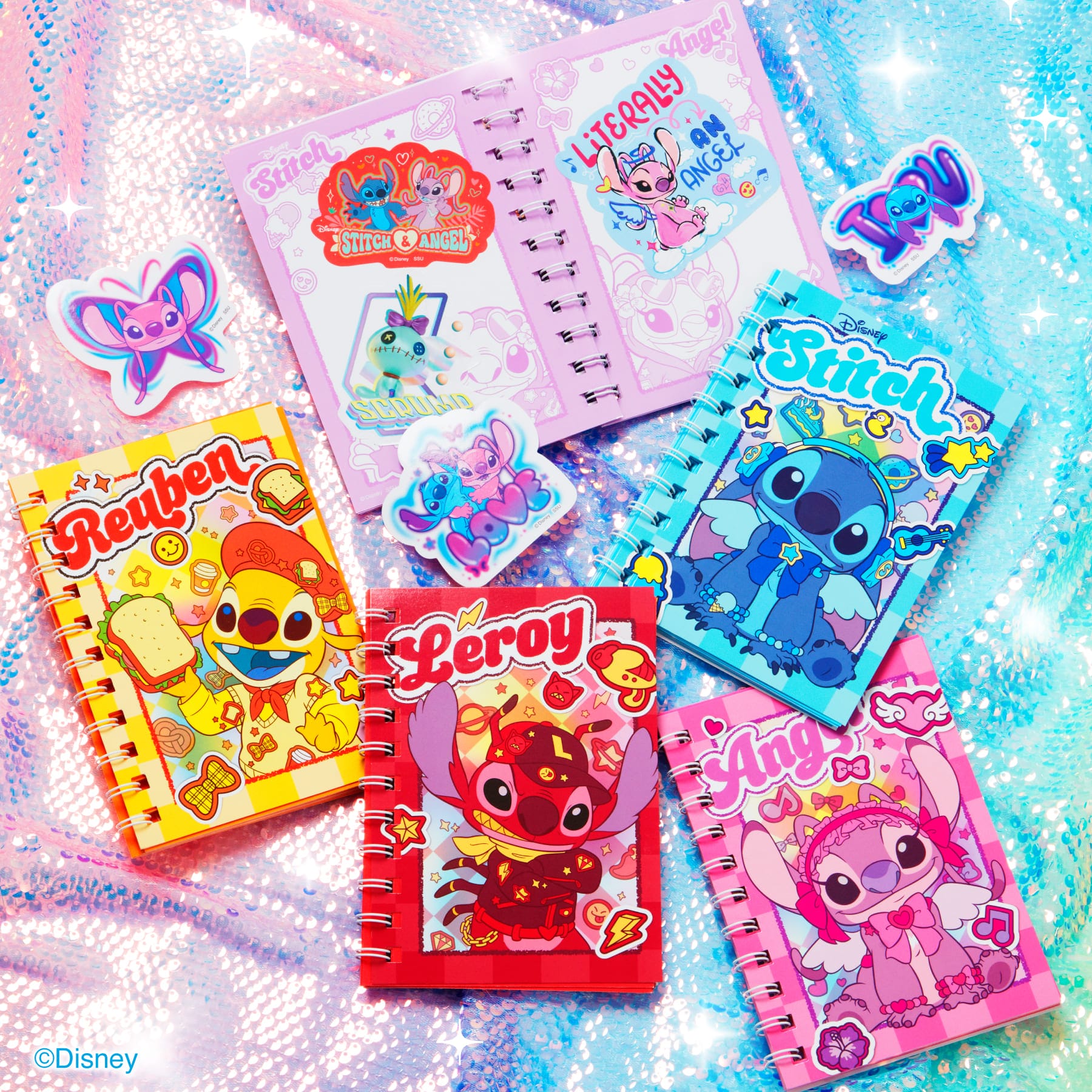 Happy快樂賞《Stitch史迪奇 Colorful Kawaii》H賞:貼紙本