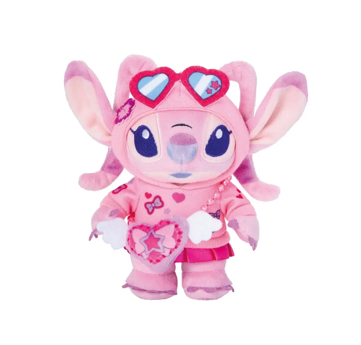 Happy快樂賞《Stitch史迪奇 Colorful Kawaii》B賞:Angel安琪 絨毛吊飾