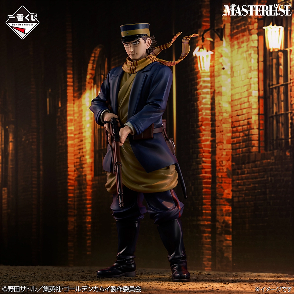 一番賞《黃金神威～金塊爭奪戰～》A賞：杉元佐一 MASTERLISE模型公仔