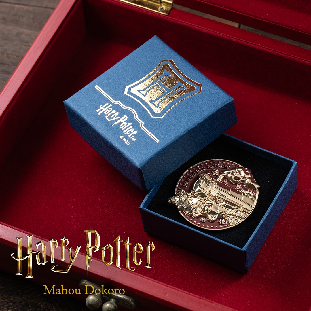 「Harry Potter - Mahou Dokoro哈利波特–魔法之地」台灣1號店 限定金屬徽章