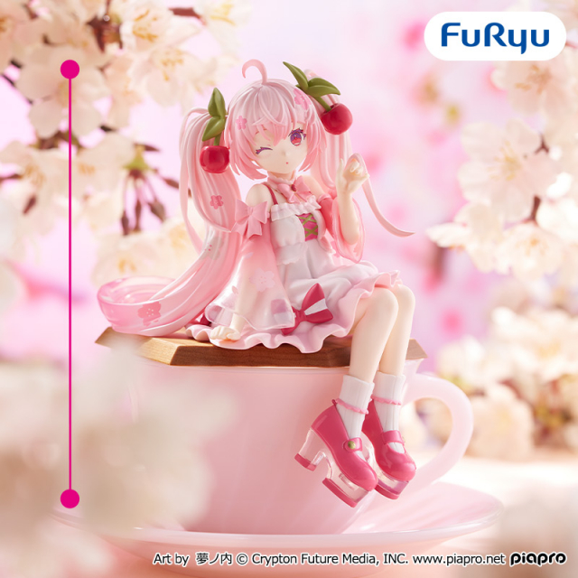 FuRyu櫻初音「眨眼版」麵蓋公仔