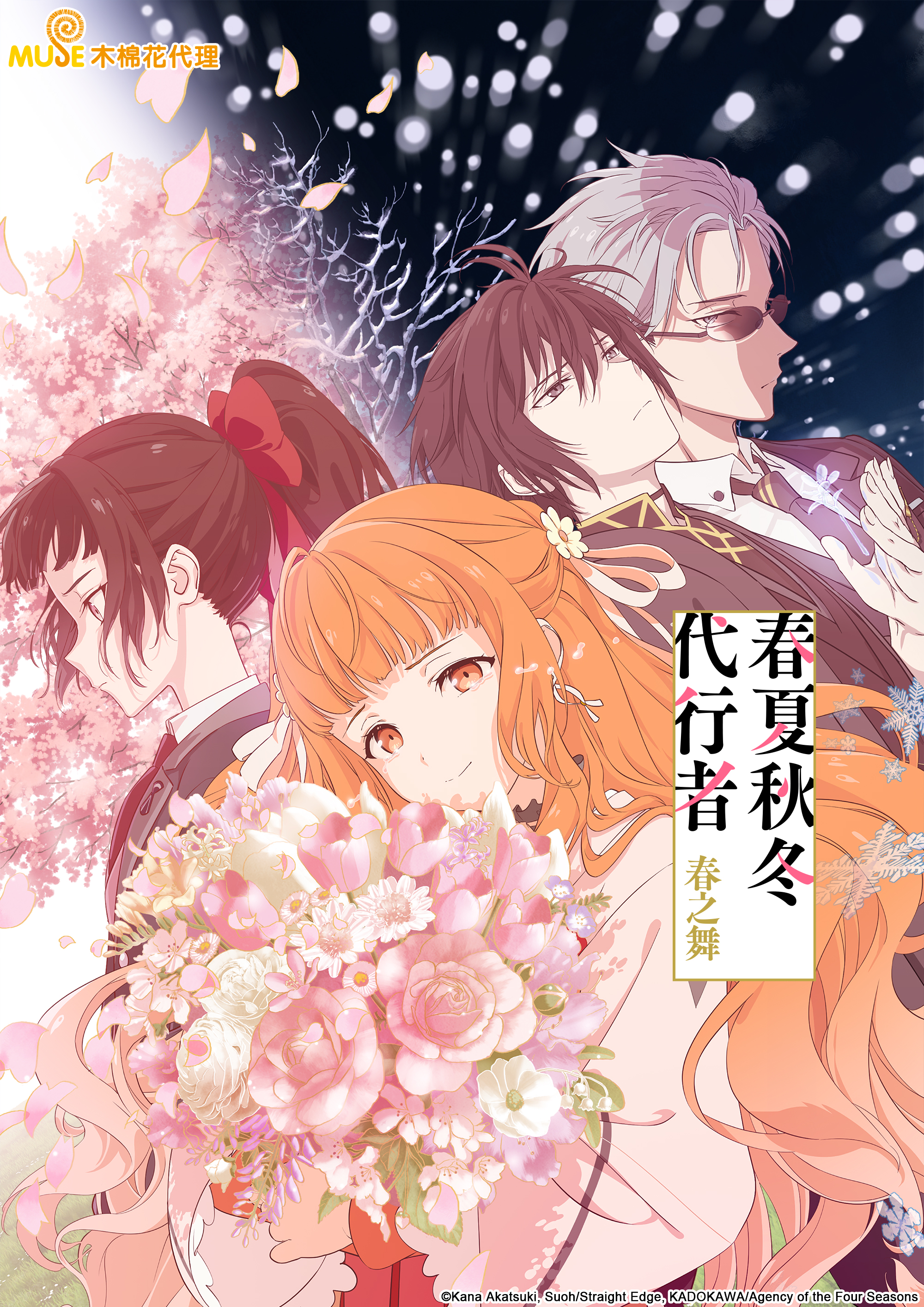 《紫羅蘭永恆花園》作者『曉佳奈』奇幻戀愛新番《春夏秋冬代行者》四月情感揭幕