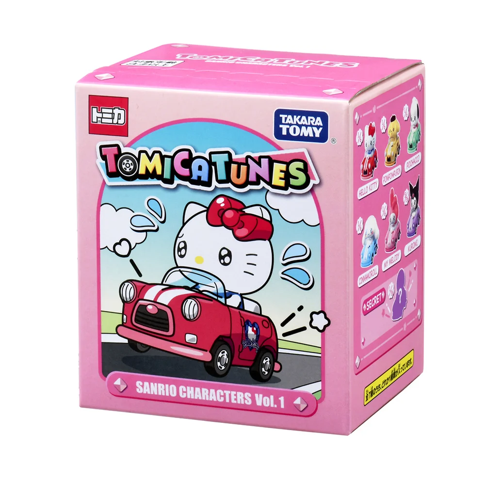 《TOMICA小汽車 × Sanrio三麗鷗》聯名小汽車第一彈 全7款角色一次看!