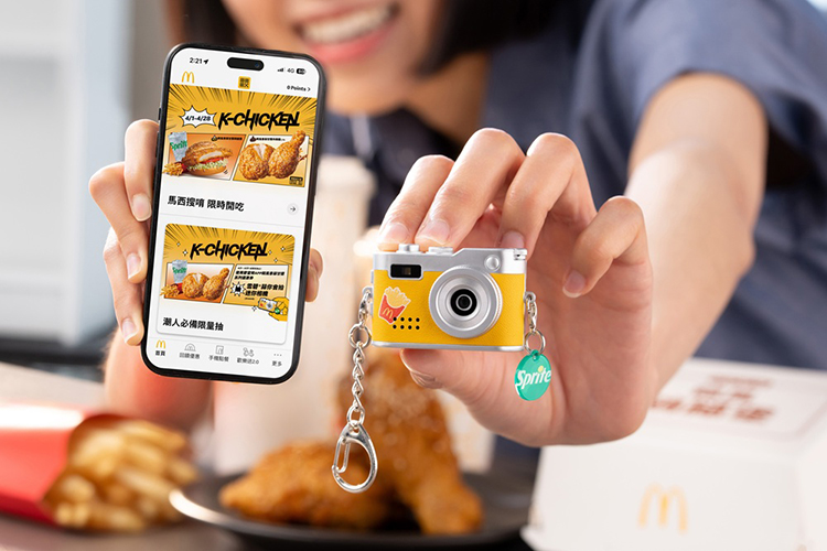 麥當勞同步推出韓風新品+迷你相機抽獎活動