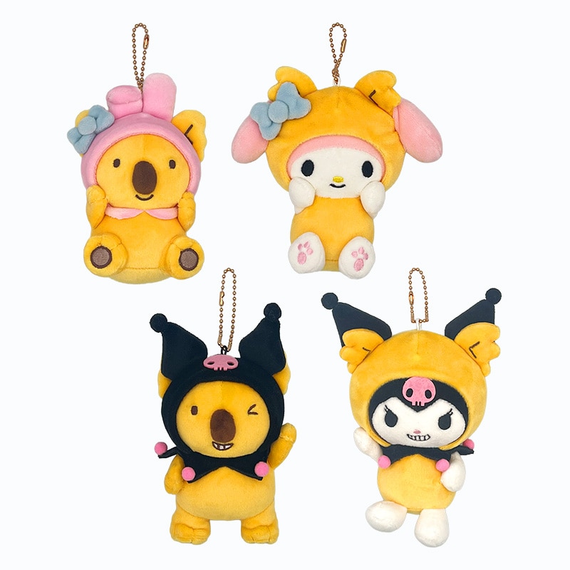 《Sanrio三麗鷗 x Koala's March小熊餅乾》吉祥物絨毛玩偶吊飾