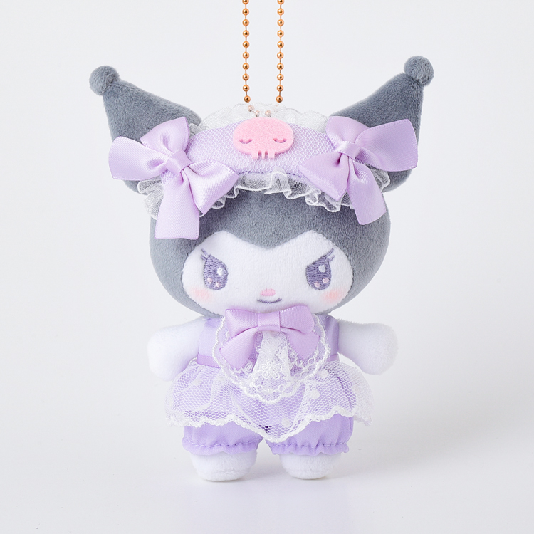《Sanrio三麗鷗》Dreaming Night系列新品 夢幻絨毛玩偶吊飾 Kuromi酷洛米款