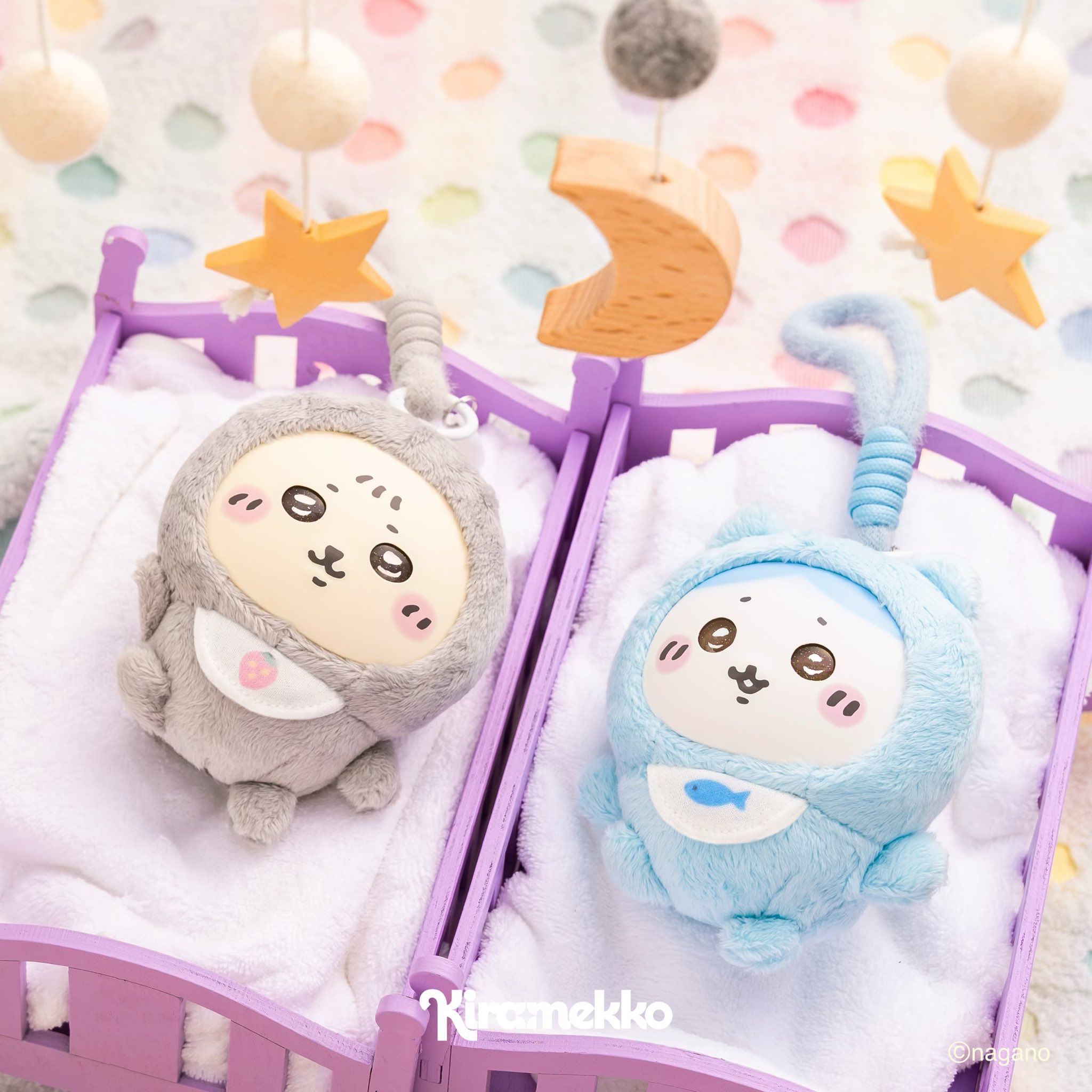 《吉伊卡哇》Chiikawa Baby Kiramekko 絨毛吊飾 海獺勇者、小八貓款