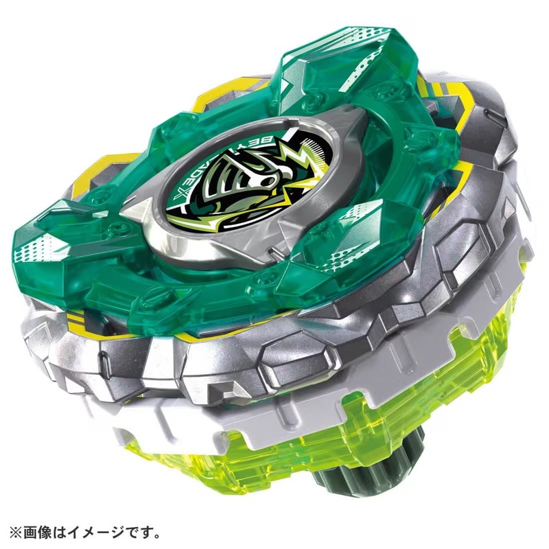 【戰鬥陀螺X】BEYBLADE X CX-14「騎士堡壘」可拆式四分割戰刃,打造高度客製化玩法