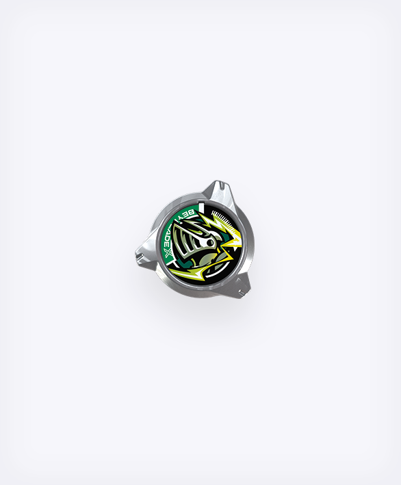 【戰鬥陀螺X】BEYBLADE X CX-14「騎士堡壘」鎖定晶片:奈特