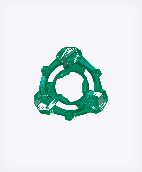 【戰鬥陀螺X】BEYBLADE X CX-14「騎士堡壘」外框護環 G