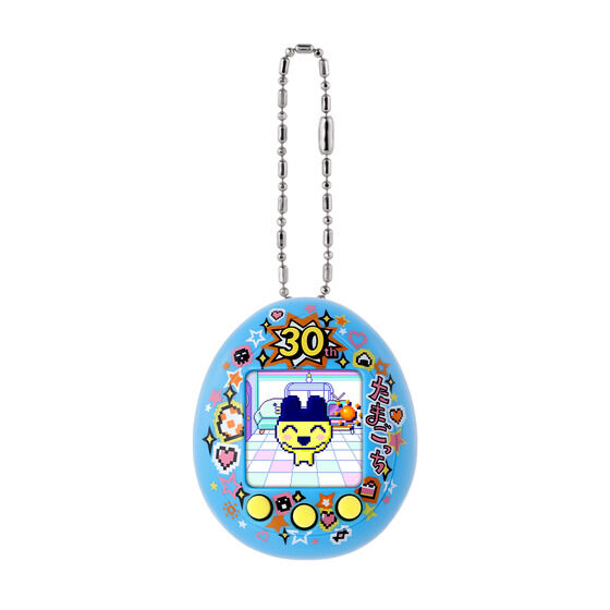 塔麻可吉《Tamagotchi nano colorful》系列「麻每吉回憶錄」電子雞 30th藍色款
