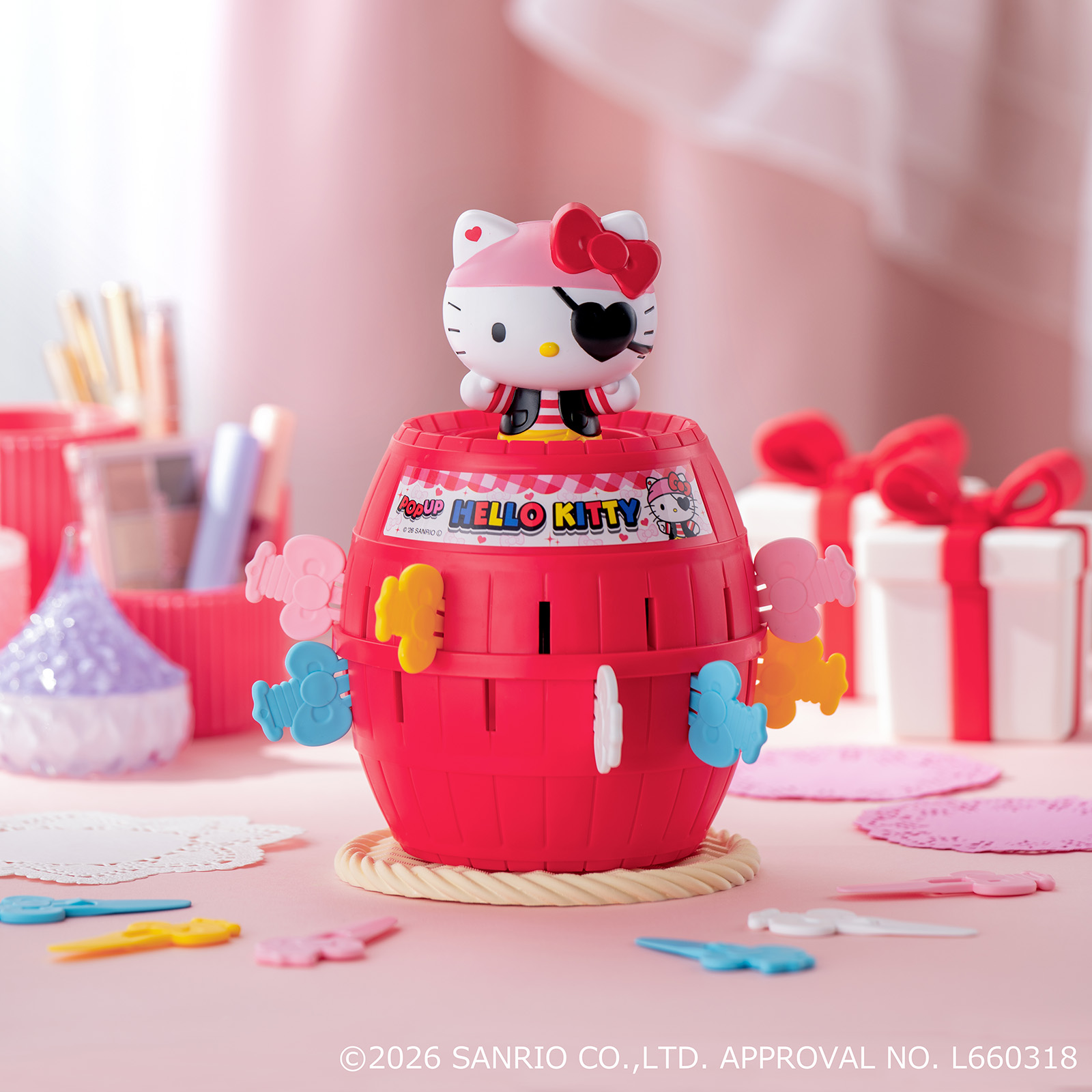 TAKARA TOMY推出「Hello Kitty危機一發」！