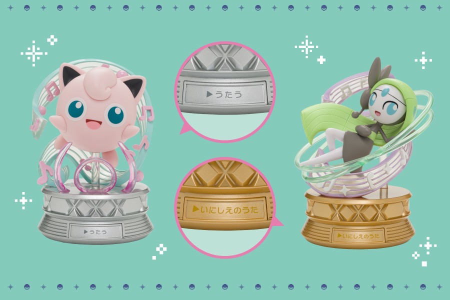 「Pokémon Timeless Adventure」音樂主題新品核心亮點:會唱歌的寶可夢模型