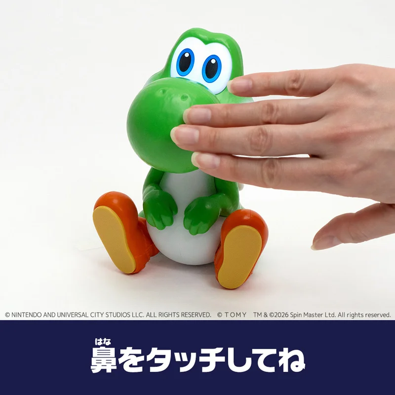 《超級瑪利歐銀河電影版》「誕生!Woomo 耀西」鼻子感應器