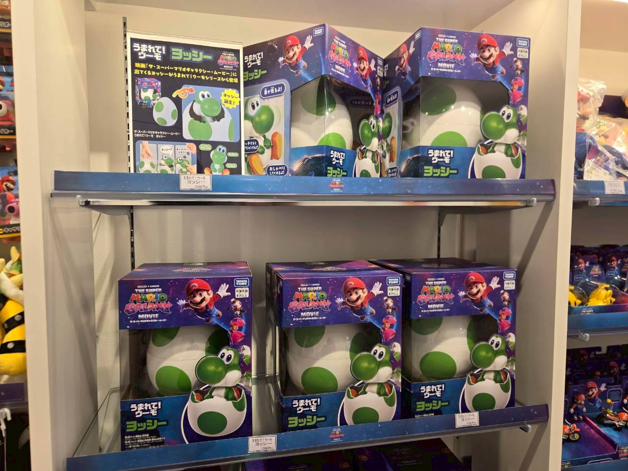 KIDDY LAND 新宿旗艦店|《超級瑪利歐銀河電影版》快閃店 超人氣『耀西』互動孵化玩具