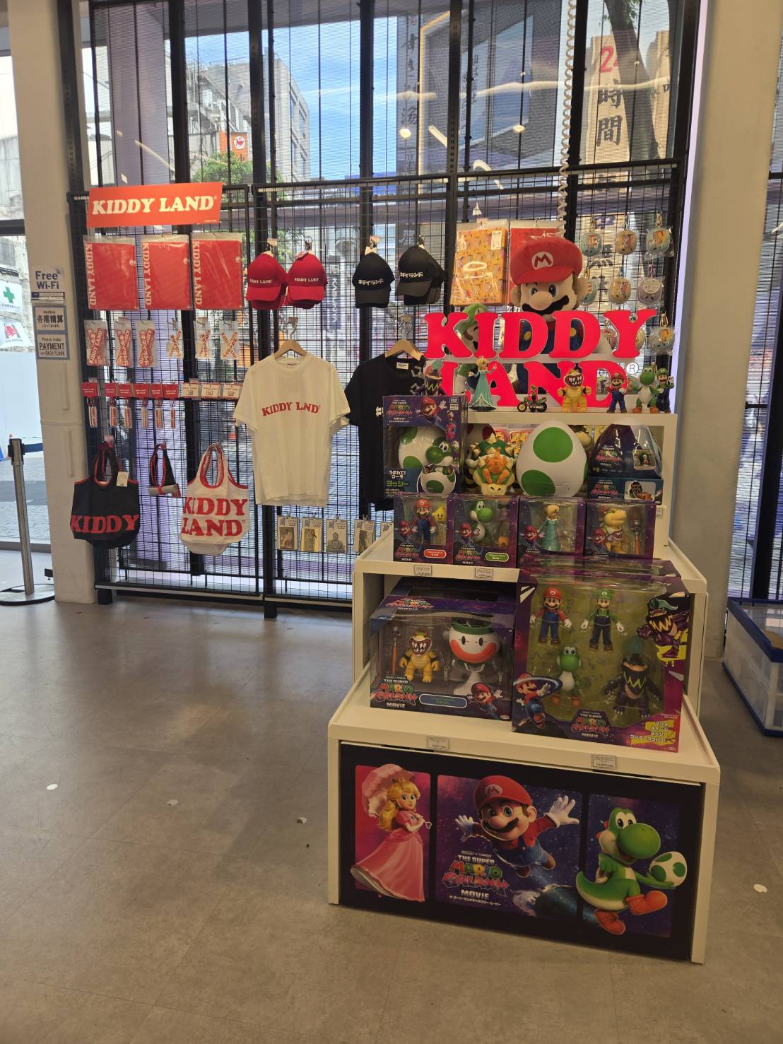 KIDDY LAND 新宿旗艦店|1樓 《超級瑪利歐銀河電影版》POP UP SHOP 快閃店