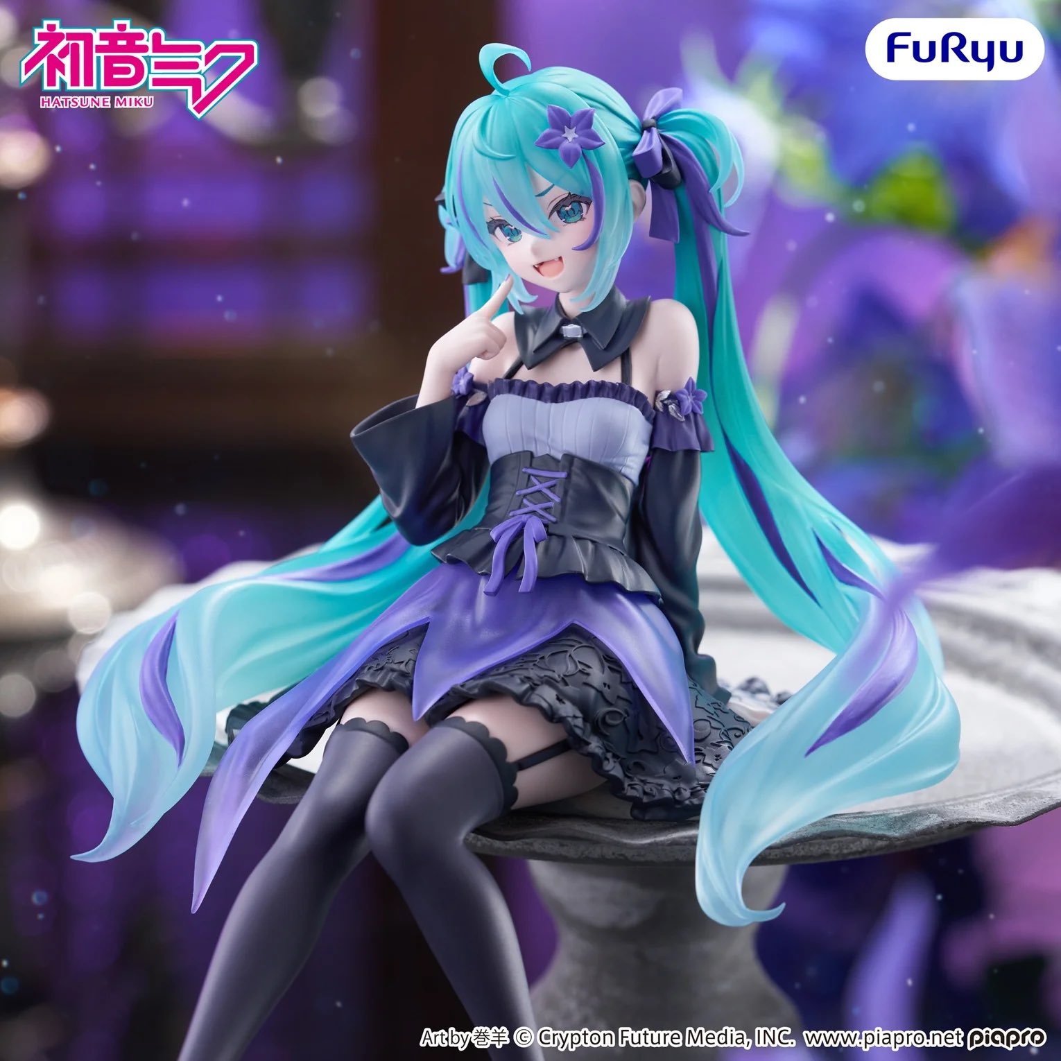《初音未來》「Flower Fairy」泡麵壓杯公仔