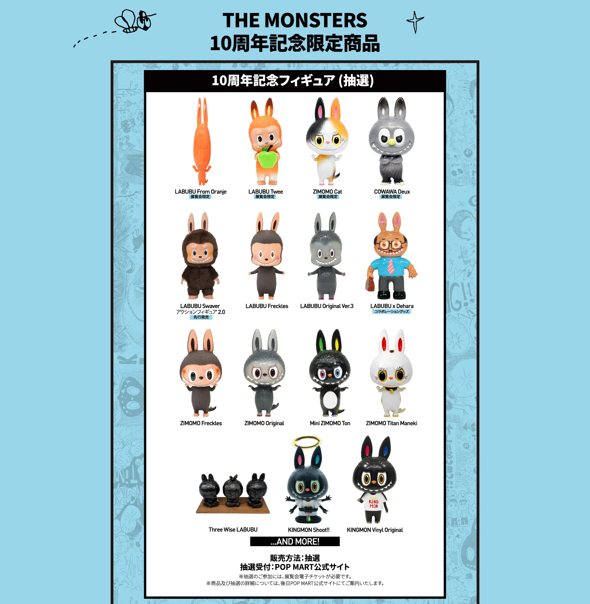 《THE MONSTERS》10週年紀念展