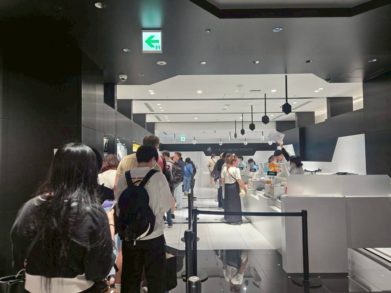 澀谷PARCO「澀谷寶可夢中心」｜大排長龍的結帳牌面