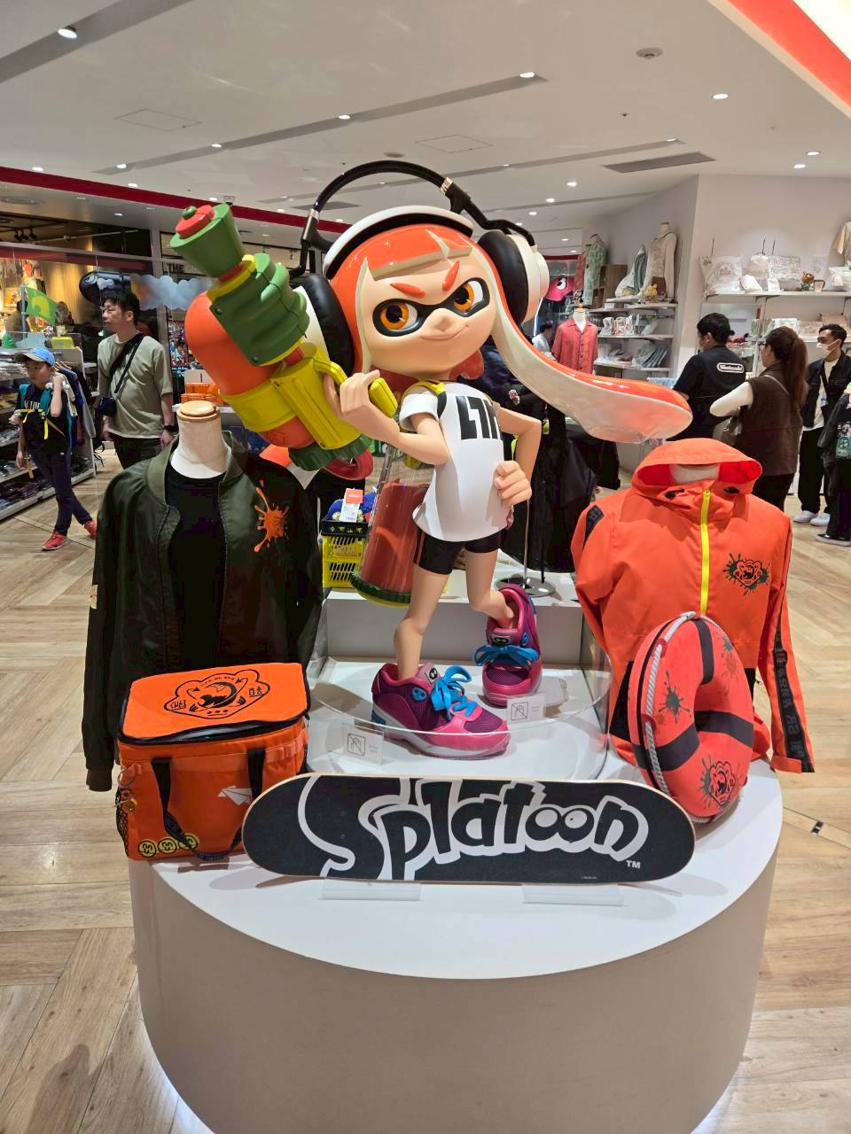 澀谷PARCO「Nintendo TOKYO」任天堂旗艦店｜斯普拉遁系列(漆彈大作戰) 招牌打卡點