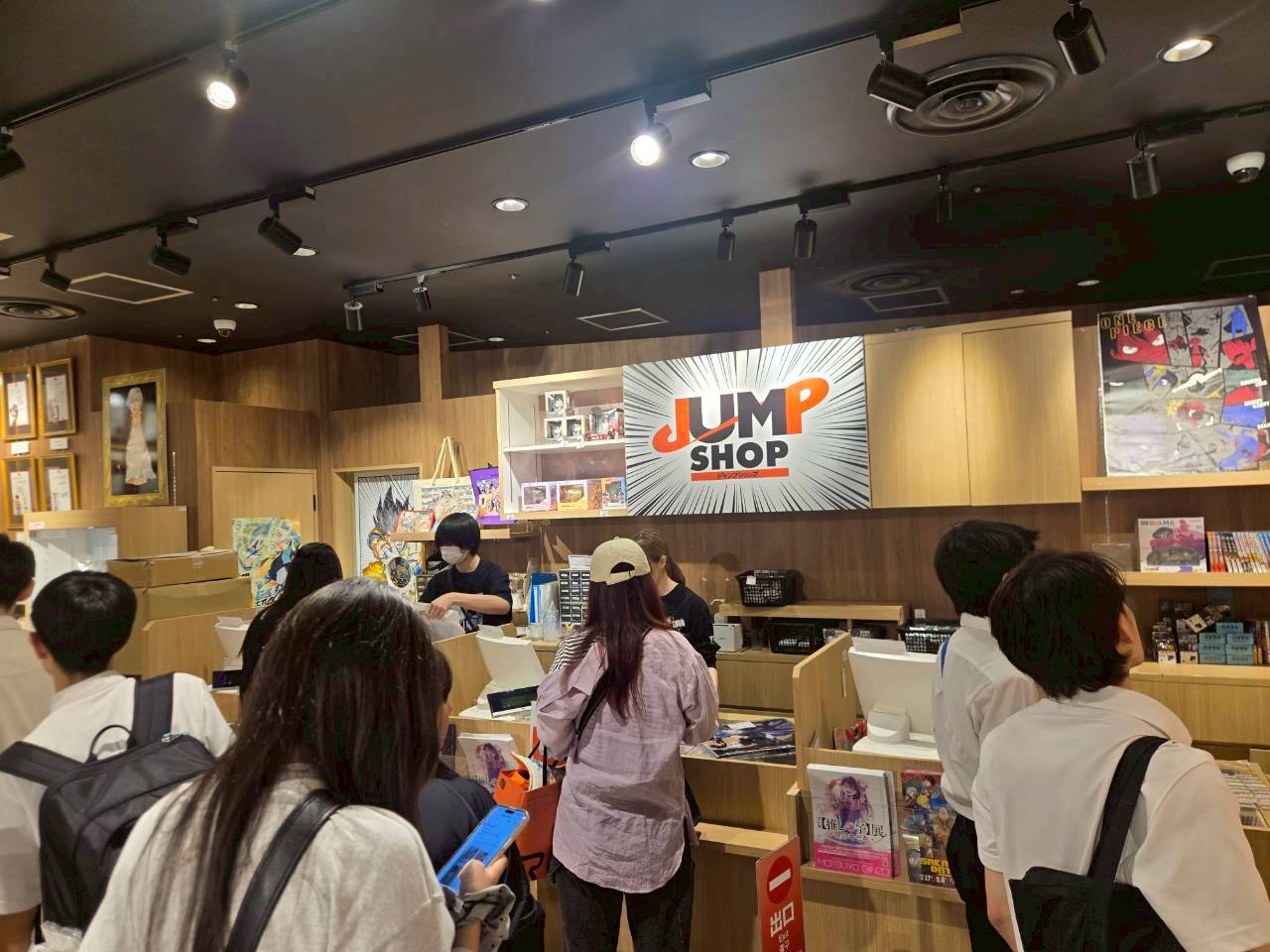 澀谷PARCO的「JUMP SHOP」店鋪，是沒有提供「TAX FREE 免稅服務」