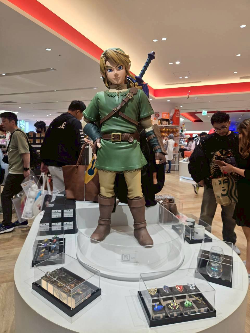 澀谷PARCO「Nintendo TOKYO」任天堂旗艦店｜薩爾達傳說 遊戲系列打卡點