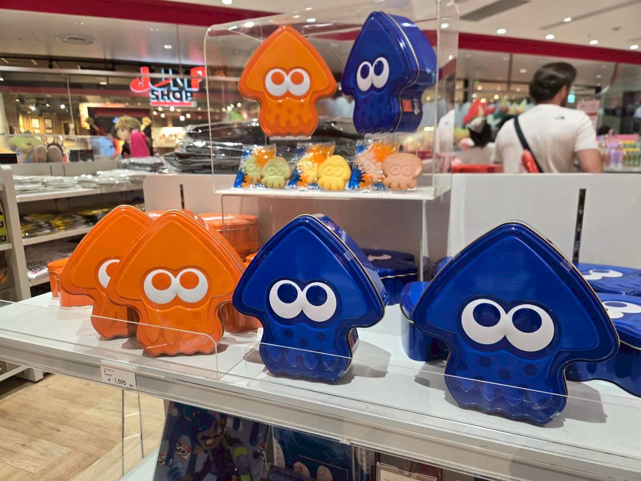 澀谷PARCO「Nintendo TOKYO」｜斯普拉遁系列(漆彈大作戰) 周邊餅乾鐵盒