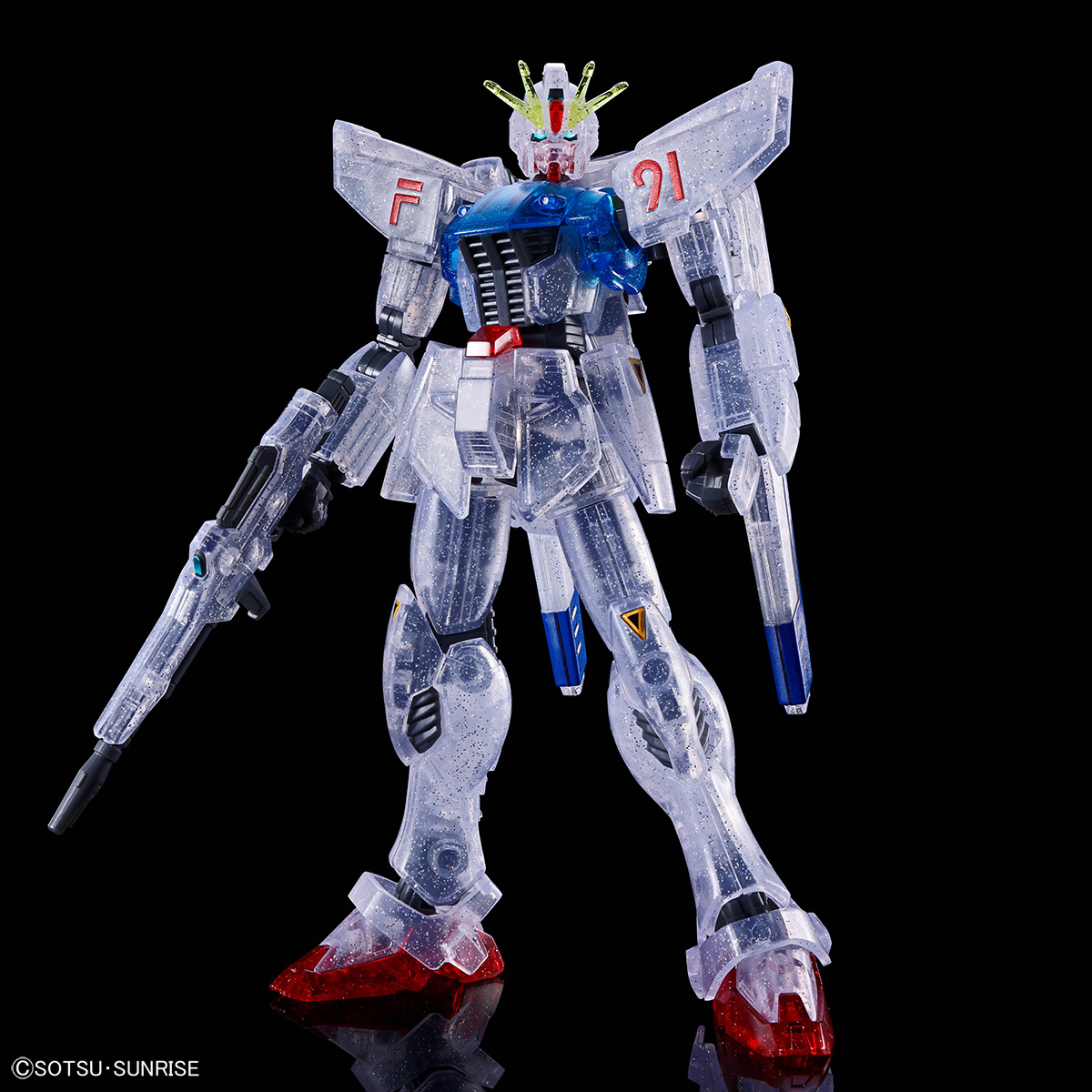 《機動戰士鋼彈F91》最帥HG 1/144「殘像透明版」