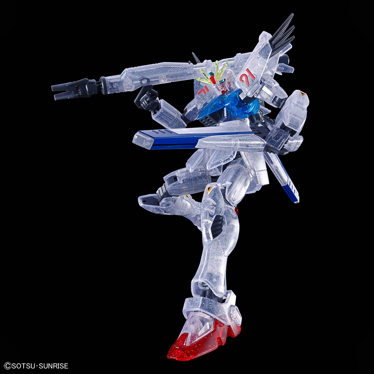 《機動戰士鋼彈F91》最帥HG 1/144「殘像透明版」
