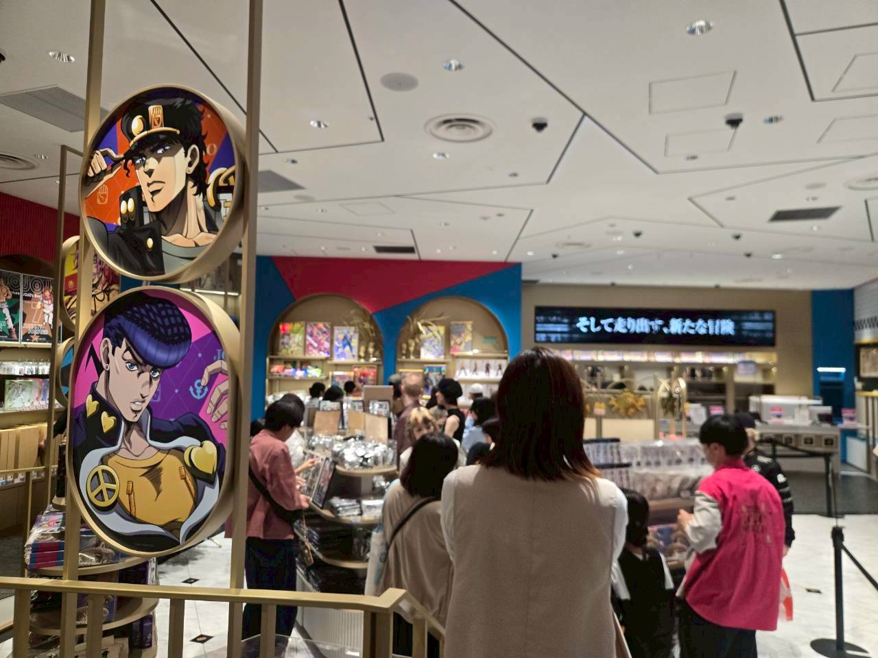 澀谷PARCO「THE★JOJO WORLD」｜店內以主要人氣角色環繞打造JOJO世界