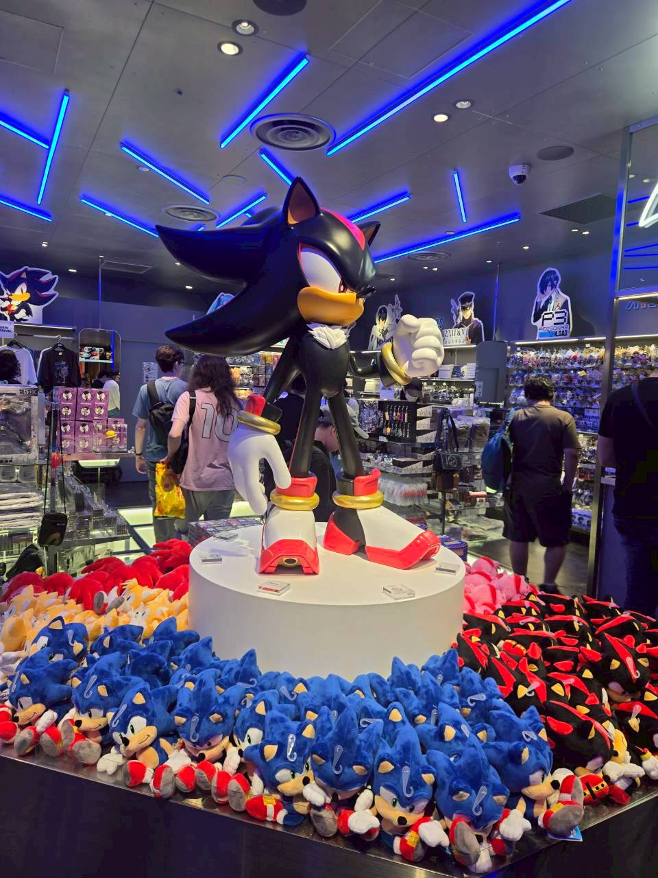 澀谷PARCO「SEGA STORE TOKYO」｜《音速小子》Sonic索尼克 角色打卡點、絨毛周邊