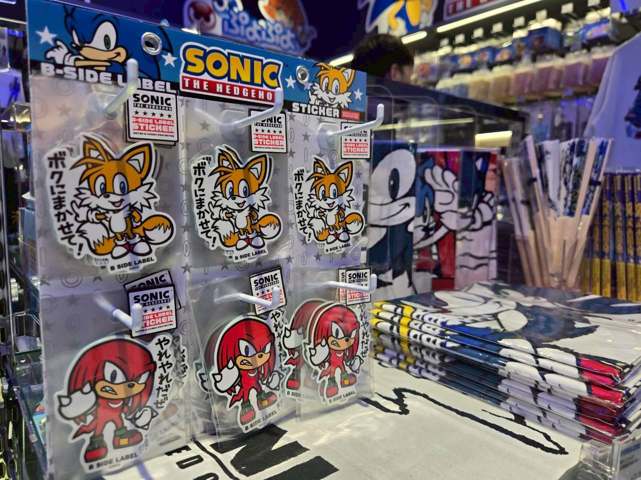 澀谷PARCO「SEGA STORE TOKYO」｜《音速小子》Sonic索尼克 生活周邊系列