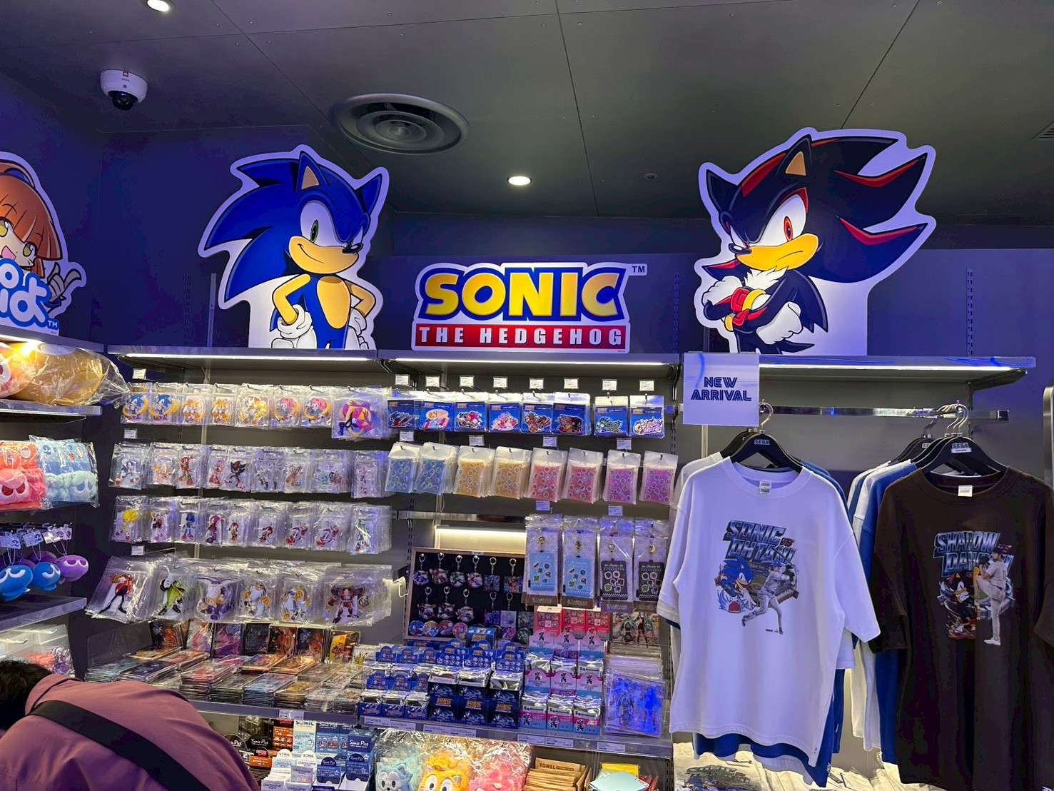 澀谷PARCO「SEGA STORE TOKYO」｜《音速小子》Sonic索尼克 相關生活周邊系列