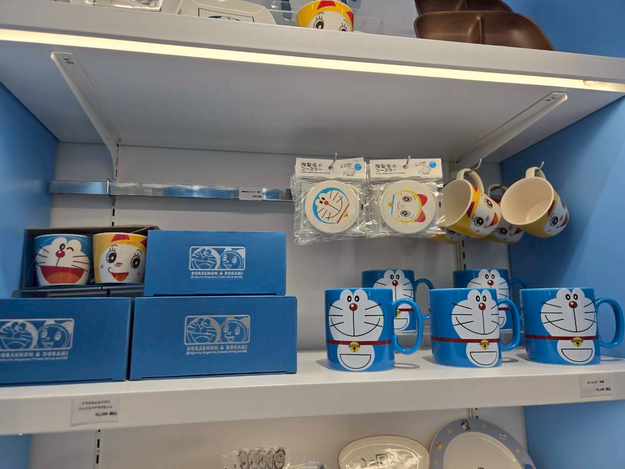 澀谷PARCO「THE DORAEMON STORE」｜馬克杯、杯墊