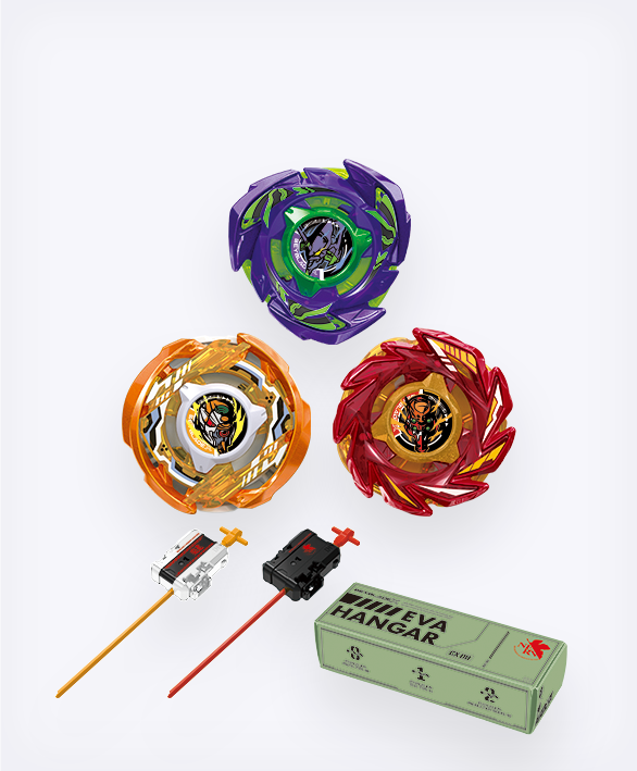 《新世紀福音戰士》×《BEYBLADE X戰鬥陀螺X》聯名